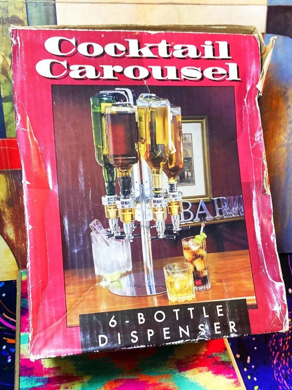Cocktail Carousel : 6 - Bottle Dispenser